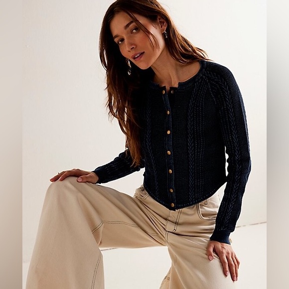 NWT We The Free People Wide Awake Cardi - Picture 4 of 10